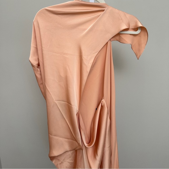 SIRAPOP Sophia Satin Dress in Blush NWT SIZE S - Picture 7 of 8